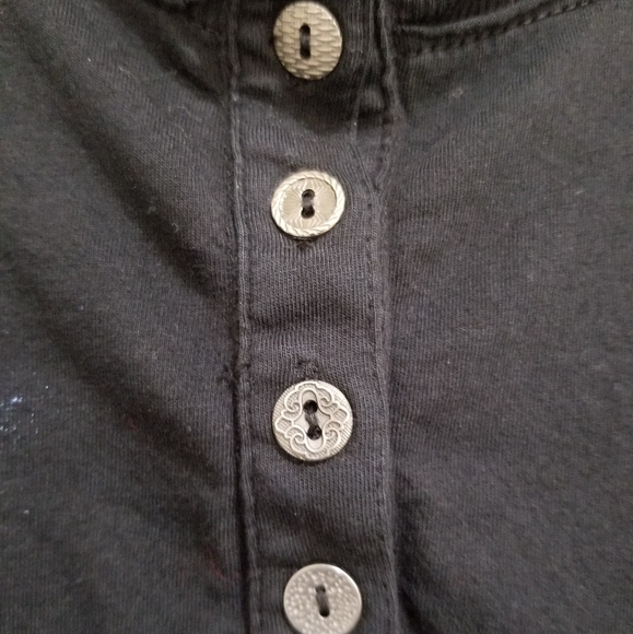 Mod-o-doc Black flowy long sleeved blouse. - Picture 3 of 7